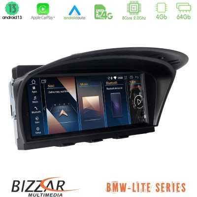 Bizzar Lite Series BMW 3er/5er E90/E92/E60 CIC Android13 8Core (4+64GB) Navigation Multimedia 8.8" HD