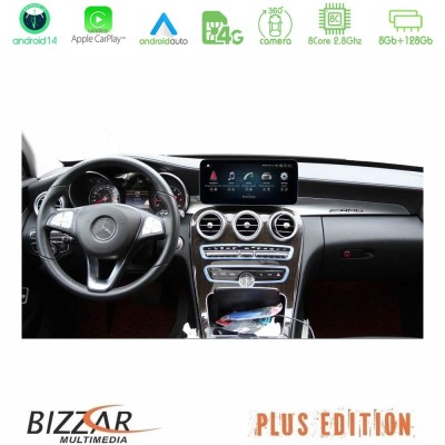 Bizzar Slim Plus Edition Mercedes C/GLC Class NTG5 Android14 8Core (8+128GB) Navigation Multimedia 12.3" Anti-reflection Bizzar Slim Plus Edition Mercedes C/GLC Class NTG5 Android14 8Core (8+128GB) Navigation Multimedia 12.3" Anti-reflection