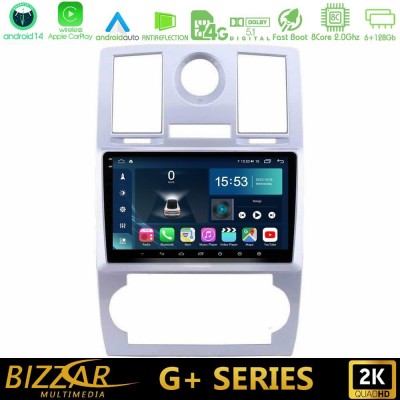 Bizzar G+ Series Chrysler 300C 8core Android14 6+128GB Navigation Multimedia Tablet 9"