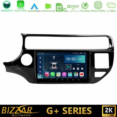 Bizzar G+ Series Kia Rio 2015-2017 8core Android14 6+128GB Navigation Multimedia Tablet 9"