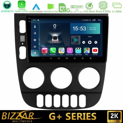 Bizzar G+ Series Mercedes ML Class 1998-2005 8Core Android14 6+128GB Navigation Multimedia Tablet 9"
