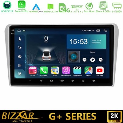 Bizzar G+ Series Toyota Avensis T25 02/2003 – 2008 8core Android14 6+128GB Navigation Multimedia Tablet 9" Bizzar G+ Series Toyota Avensis T25 02/2003 – 2008 8core Android14 6+128GB Navigation Multimedia Tablet 9"