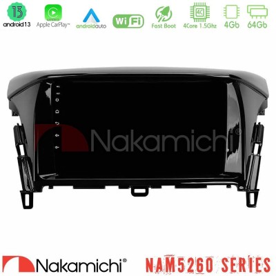 Nakamichi NAM5260 Series 4Core Android13 4+64GB Mitsubishi Eclipse Cross Navigation Multimedia Tablet 9" Με Carplay & Android Au