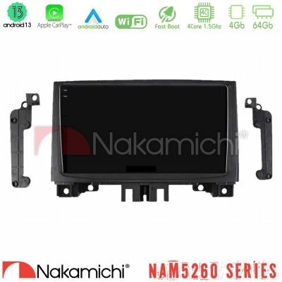 Nakamichi NAM5260 Series Mercedes Sprinter/VW Crafter 2006-2018 4Core Android13 4+64GB Navigation Multimedia Tablet 9" Με Carpla
