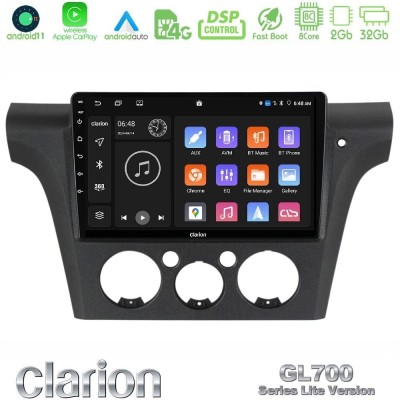 Clarion GL700 Lite Series 8Core Android11 2+32GB Mitsubishi Outlander 2002 – 2007 Navigation Multimedia Tablet 9" Με Carplay & A