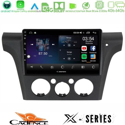 Cadence X Series Mitsubishi Outlander 2002 – 2007 8core Android 14 4+64GB Navigation Multimedia Tablet 9"