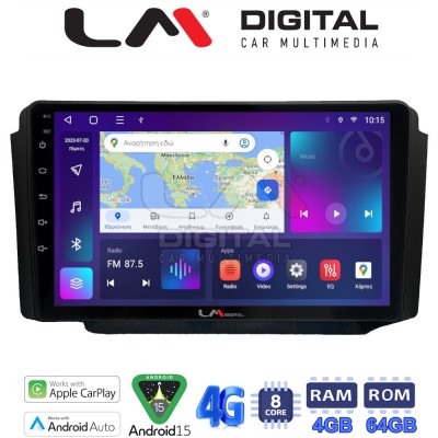 LM Digital - LM ZC8013 GPS Οθόνη OEM Multimedia Αυτοκινήτου για Ssangyong Rexton 20022006 (CarPlay/AndroidAuto/BT/GPS/WIFI/GPRS)