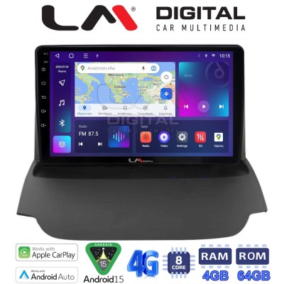 LM Digital - LM ZC8039 GPS Οθόνη OEM Multimedia Αυτοκινήτου για FORD ECOSPORT 20122017 (CarPlay/AndroidAuto/BT/GPS/WIFI/GPRS)