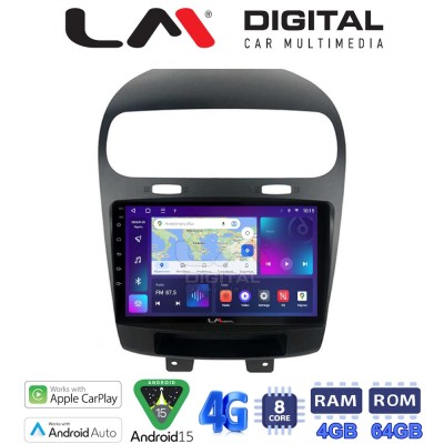 LM Digital - LM ZC8261 GPS Οθόνη OEM Multimedia Αυτοκινήτου για Fiat Freemont 2008 (CarPlay/AndroidAuto/BT/GPS/WIFI/GPRS)