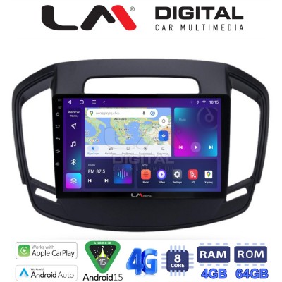 LM Digital - LM ZC8338 GPS Οθόνη OEM Multimedia Αυτοκινήτου για OPEL INSIGNIA 2014 (CarPlay/AndroidAuto/BT/GPS/WIFI/GPRS)