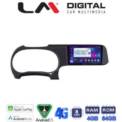 LM Digital - LM ZC8388 GPS Οθόνη OEM Multimedia Αυτοκινήτου για HYUNDAI i10 2020 (CarPlay/AndroidAuto/BT/GPS/WIFI/GPRS)