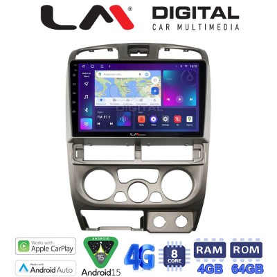 LM Digital - LM ZC8426 GPS Οθόνη OEM Multimedia Αυτοκινήτου για Isuzu D-Max 2002 2007 (CarPlay/AndroidAuto/BT/GPS/WIFI/GPRS)
