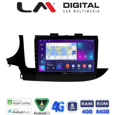 LM Digital - LM ZC8536 GPS Οθόνη OEM Multimedia Αυτοκινήτου για OPEL MOKKA 2016 (CarPlay/AndroidAuto/BT/GPS/WIFI/GPRS)