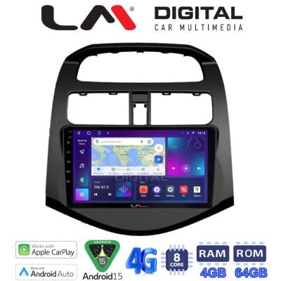LM Digital - LM ZC8589 GPS Οθόνη OEM Multimedia Αυτοκινήτου για DAEWOO SPARK 20092016 (CarPlay/AndroidAuto/BT/GPS/WIFI/GPRS)