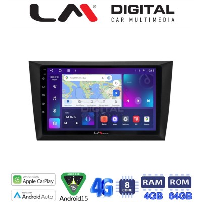 LM Digital - LM ZC8004 GPS Οθόνη OEM Multimedia Αυτοκινήτου για VW Golf 6 2008-2012 (CarPlay/AndroidAuto/BT/GPS/WIFI/GPRS)