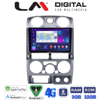 LM Digital - LM ZE8425 GPS Οθόνη OEM Multimedia Αυτοκινήτου για Isuzu D-Max 2008 2012 (CarPlay/AndroidAuto/BT/GPS/WIFI/GPRS)