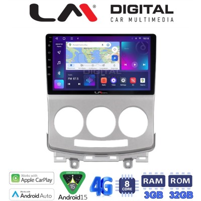 LM Digital - LM ZE8439 GPS Οθόνη OEM Multimedia Αυτοκινήτου για MAZDA 5 20042010 (CarPlay/AndroidAuto/BT/GPS/WIFI/GPRS)