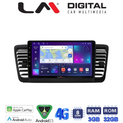 LM Digital - LM ZE8525 GPS Οθόνη OEM Multimedia Αυτοκινήτου για SUBARU LEGACY 2002 (CarPlay/AndroidAuto/BT/GPS/WIFI/GPRS)