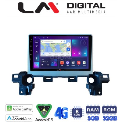 LM Digital - LM ZE8538 GPS Οθόνη OEM Multimedia Αυτοκινήτου για Mazda CX-5 2018 (CarPlay/AndroidAuto/BT/GPS/WIFI/GPRS)