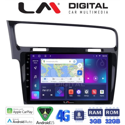 LM Digital - LM ZE8591B GPS Οθόνη OEM Multimedia Αυτοκινήτου για 0 (CarPlay/AndroidAuto/BT/GPS/WIFI/GPRS)