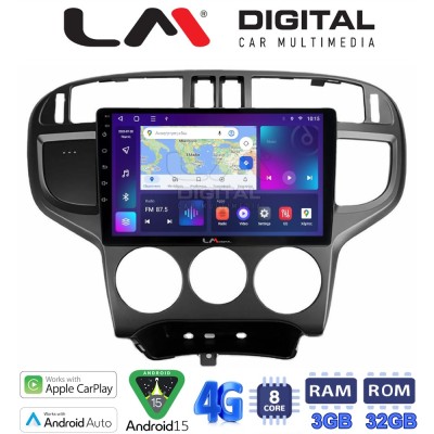 LM Digital - LM ZE8600 GPS Οθόνη OEM Multimedia Αυτοκινήτου για Hyundai Matrix 2001 2011 (CarPlay/AndroidAuto/BT/GPS/WIFI/GPRS)