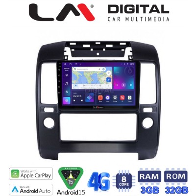 LM Digital - LM ZE8684 GPS Οθόνη OEM Multimedia Αυτοκινήτου για Nissan NV200 2009 (CarPlay/AndroidAuto/BT/GPS/WIFI/GPRS)