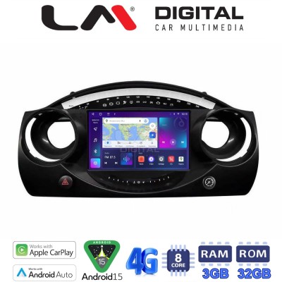 LM Digital - LM ZE8832 GPS Οθόνη OEM Multimedia Αυτοκινήτου για MINI COOPER 2001 2007 (CarPlay/AndroidAuto/BT/GPS/WIFI/GPRS)