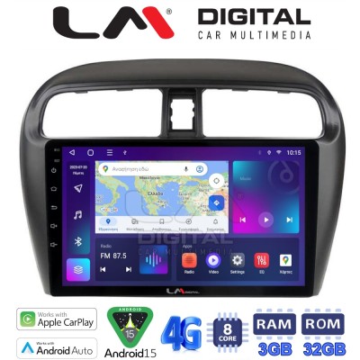 LM Digital - LM ZE8850 GPS Οθόνη OEM Multimedia Αυτοκινήτου για Mitsubishi Spacestar 2013 (CarPlay/AndroidAuto/BT/GPS/WIFI/GPRS)