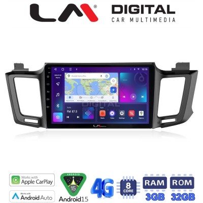 LM Digital - LM ZE8947 GPS Οθόνη OEM Multimedia Αυτοκινήτου για TOYOTA RAV 4 2013 2020 (CarPlay/AndroidAuto/BT/GPS/WIFI/GPRS)