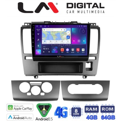 LM Digital - LM ZC8695 GPS Οθόνη OEM Multimedia Αυτοκινήτου για Nissan Tiida 2004 2012 (CarPlay/AndroidAuto/BT/GPS/WIFI/GPRS)