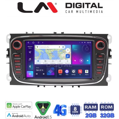 LM Digital - LM E8003B GPS Οθόνη OEM Multimedia Αυτοκινήτου για FORD FOCUS 2011FORD MONDEO 2007 2014FORD GALAXY 2007 2014FORD