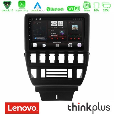 Lenovo Thinkplus Series 4Core Android15 2+32GB Lada Niva Navigation Multimedia Tablet 9" Με Carplay & Android Auto