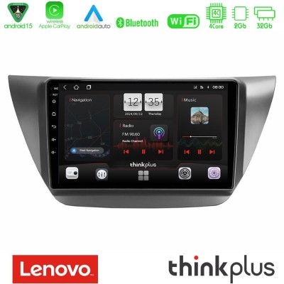 Lenovo Thinkplus Series 4Core Android15 2+32GB Mitsubishi Lancer 2004 – 2008 Navigation Multimedia Tablet 9" Με Carplay & Androi