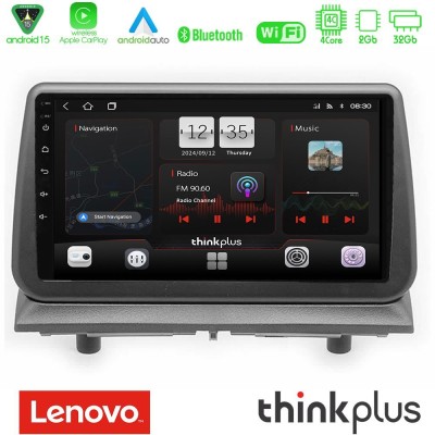 Lenovo Thinkplus Series 4Core Android15 2+32GB Dodge Nitro 2007-2011 Navigation Multimedia Tablet 9" Με Carplay & Android Auto Μ