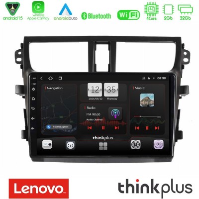 Lenovo Thinkplus Series 4Core Android15 2+32GB Suzuki Celerio 2014-2020 Navigation Multimedia Tablet 9" Με Carplay & Android Aut