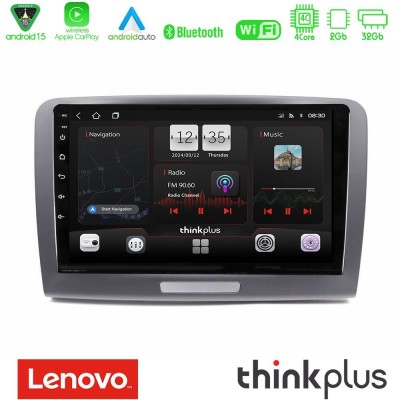 Lenovo Thinkplus Series 4Core Android15 2+32GB Skoda Superb 2008-2015 Navigation Multimedia Tablet 9" Με Carplay & Android Auto