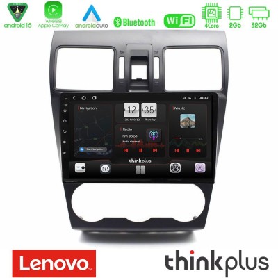 Lenovo Thinkplus Series 4Core Android15 2+32GB Subaru Forester 2015-2018 Navigation Multimedia Tablet 9" Με Carplay & Android Au
