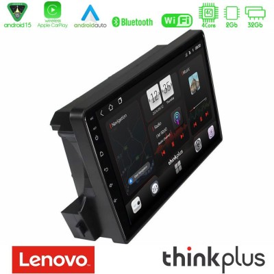 Lenovo Thinkplus Series 4Core Android15 2+32GB Ssangyong Actyon/Kyron 2005-2014 Navigation Multimedia Tablet 9" Με Carplay & And