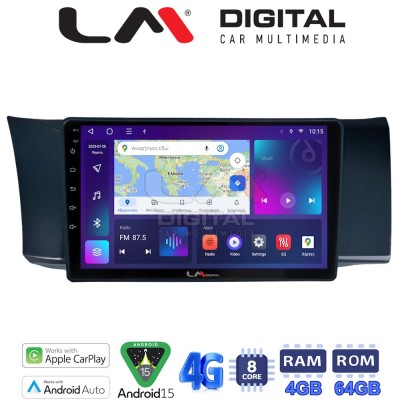 LM Digital - LM ZC8991 GPS Οθόνη OEM Multimedia Αυτοκινήτου για Subaru BRZ & Toyota GT86 2013 (CarPlay/AndroidAuto/BT/GPS/WIFI/