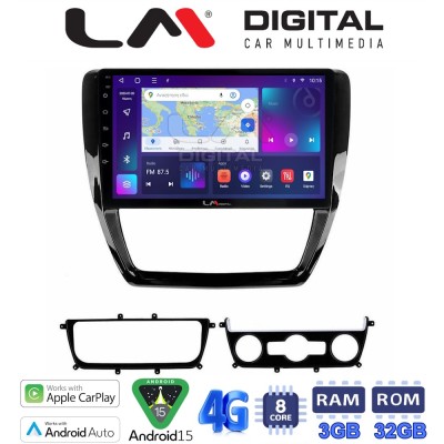 LM Digital - LM ZE8552 GPS Οθόνη OEM Multimedia Αυτοκινήτου για VW Jetta 2011 2018 (CarPlay/AndroidAuto/BT/GPS/WIFI/GPRS)