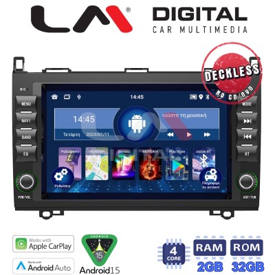LM Digital - LM V4068 GPS Οθόνη OEM Multimedia Αυτοκινήτου για MERCEDESA (W169) 20042012B (W245) 20052012SPRINTER-VITO-VIANO 200