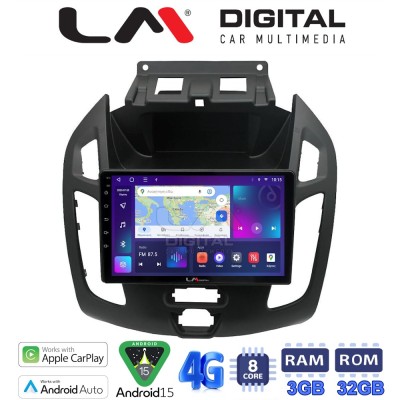LM Digital - LM ZE8858 GPS Οθόνη OEM Multimedia Αυτοκινήτου για Ford Transit 2013 2015 (CarPlay/AndroidAuto/BT/GPS/WIFI/GPRS)