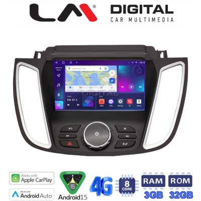 LM Digital - LM ZE8362D GPS Οθόνη OEM Multimedia Αυτοκινήτου για FORD KUGA 2013 2019C-MAX 2011 2019 με NAVI (CarPlay/AndroidAu