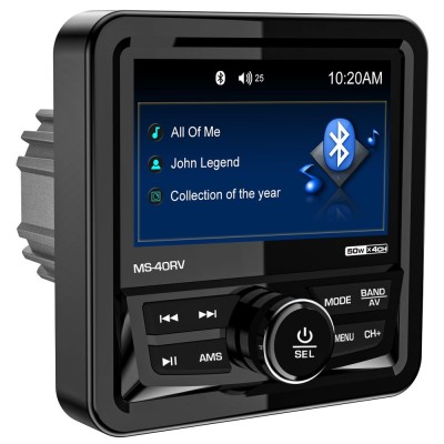 Bizzar Marine Multimedia Receiver Radio / TFT / Usb / Aux / BT Audio