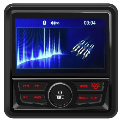 Bizzar Marine Multimedia Receiver Radio / TFT / Usb / Aux / BT Audio