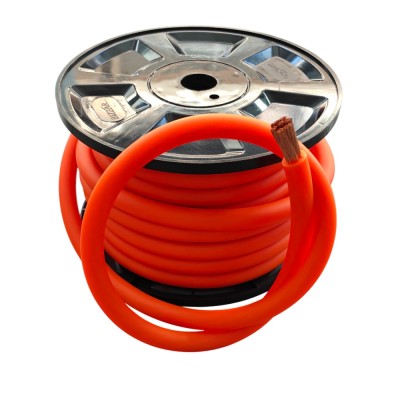 Bizzar Power Cable 0GA 100% OFC Orange Color