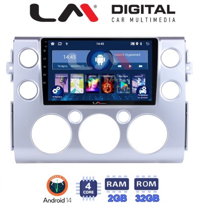 LM Digital - LM ZL4563 GPS Οθόνη OEM Multimedia Αυτοκινήτου για TOYOTA FJ CRUISER 2014 (BT/GPS/WIFI)