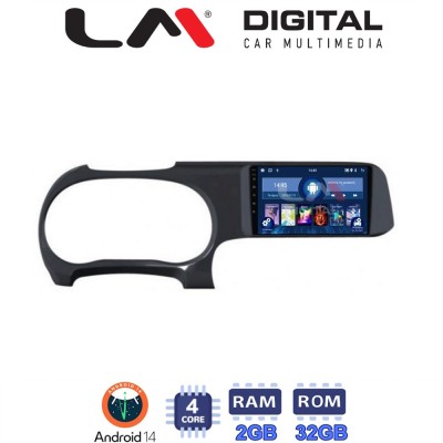 LM Digital - LM ZL4388 GPS Οθόνη OEM Multimedia Αυτοκινήτου για HYUNDAI i10 2020 (BT/GPS/WIFI)