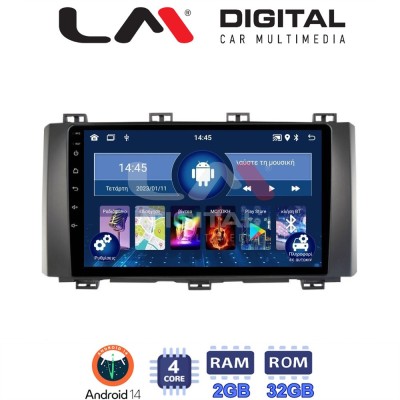 LM Digital - LM ZL4218 GPS Οθόνη OEM Multimedia Αυτοκινήτου για Seat Ateca 2016 (BT/GPS/WIFI)
