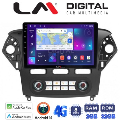 LM Digital - LM ZR8368C GPS Οθόνη OEM Multimedia Αυτοκινήτου για FORD MONDEO 2010 2013 (CarPlay/AndroidAuto/BT/GPS/WIFI/GPRS)